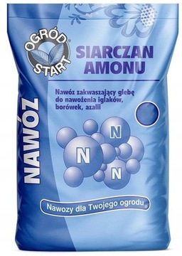 SIARCZAN AMONU NAWÓZ ZAKWASZAJĄCY WIOSENNY DO ROŚLIN KWAŚNOLUBNYCH 6KG