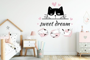 Наклейки на стену CATS 50x100см CAT