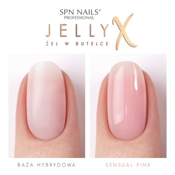 Гель JellyX Sensual Pink 8мл во флаконе SPN Nails