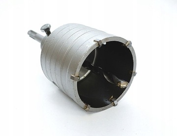 OTWORNICA FREZ DO BETONU MURU 65mm OTWORNICE SDS PLUS KORONKA POD PUSZKĘ