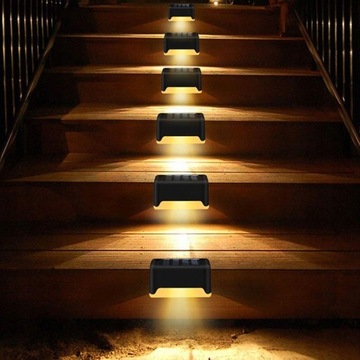 Lampa solarna wbijana MAXSELL czarny 8 cm 8 szt.