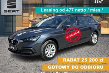 Seat Leon IV Sportstourer 1.5 eTSI (MHEV) 150KM 2025 Seat Leon 1.5 eTSI 150 KM 7-biegowa automatyczna D