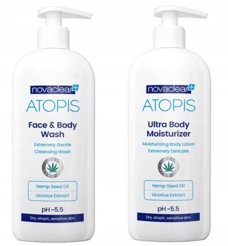 ATOPIS BALSAM DO CIAŁA 500ml + PŁYN TW/CIAŁO 500ml
