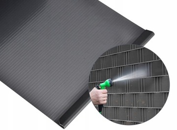 ЛЕНТА ДЛЯ ЗАБОРА АНТРАЦИТОВАЯ 19х35м ПАНЕЛЬНАЯ ЗАБОРА ПОКРЫТИЕ ЗАБОРА + УФ