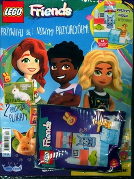 LEGO FRIENDS 2 /23 + PUSZYSTY KRÓLIK U WETERYNARZA