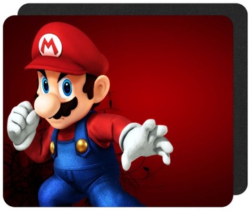 PODKŁADKA POD MYSZKĘ SUPER MARIO + własny tekst