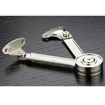 Поднимите газовую стойку, кронштейн крышки дверцы шкафа.