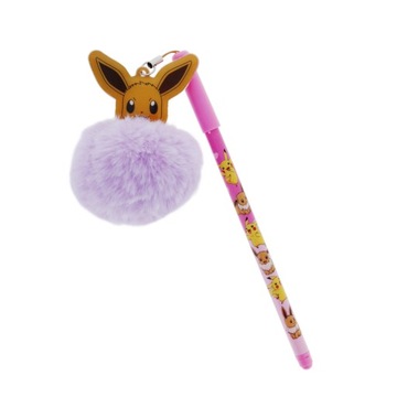 POKEMON długopis z pomponem i przywieszką EEVEE