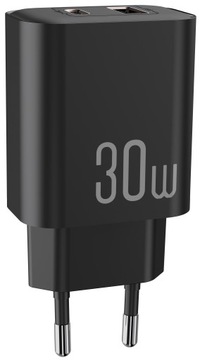 БЫСТРОЕ СЕТЕВОЕ ЗАРЯДНОЕ УСТРОЙСТВО BQual GaN3 30 Вт USB / USB-C