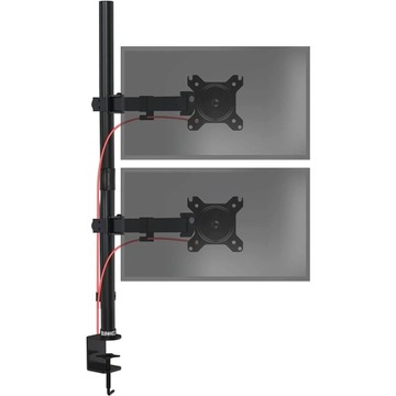 Duronic DMT152VX1 Uchwyt na dwa monitory pionowo 2