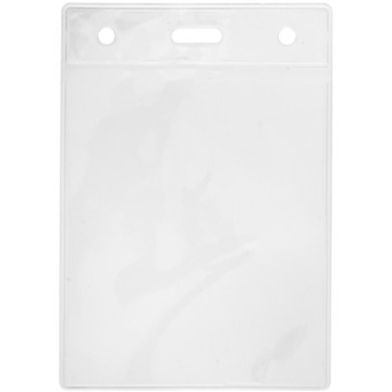 HOLDER etui na identyfikator PVC pokrowiec PIONOWY