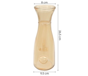 СТЕКЛЯННЫЙ ГРАФИН ОБЪЕМОМ 1 Л ДЛЯ ВИНА ВОДА ЛИМОНАД СОК КУВШИН-КОНТЕЙНЕР