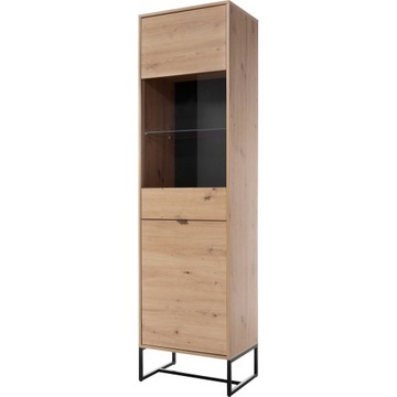 Wysoka witryna AMBRA WT53 LED styl loft artisan