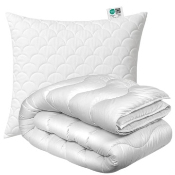 KOŁDRA CAŁOROCZNA 160x200 + PODUSZKA 70x80 KOMPLET PRODUKT POLSKI