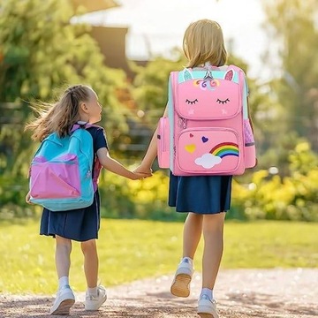 ШКОЛЬНЫЙ РЮКЗАК «ЕДИНОРОГ» НАБОР «ШКОЛЬНЫЙ ЧЕХОЛ»