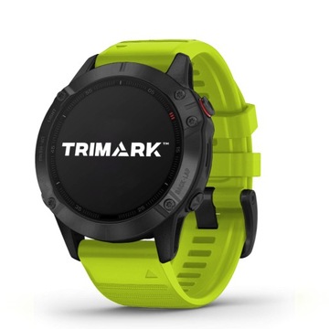 Силиконовая силиконовая полоса 22 мм для Garmin Fenix ​​6 7 8 - 47 мм Epix 2