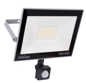 STRUHM Naświetlacz LED z czujnikiem PIR KROMA 100W szary barwa zimna