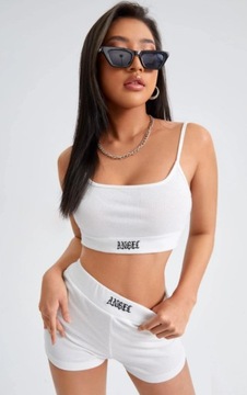 SHEIN KOMPLET DLA NISKICH TOP I SPODENKI S 2VNC