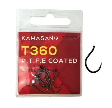 Kamasan Haczyki T360 r.10 Barbless 10szt.