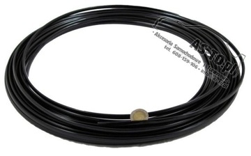 EDGE STRIP защитная кромка черная глянцевая 6х8мм толщиной 1,5-2,5мм