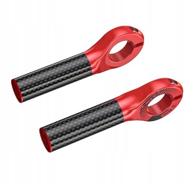 2x Bike Handlebar Ends Nonslip Wear Resistant Red