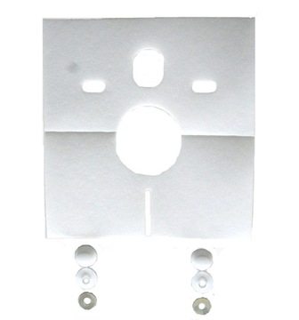 Унитаз скрытого монтажа TECE Loop, чаша, рамка 6-в-1