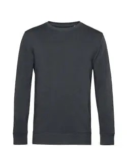 B&C Eko Bluza męska Crew Neck asphalt XXL
