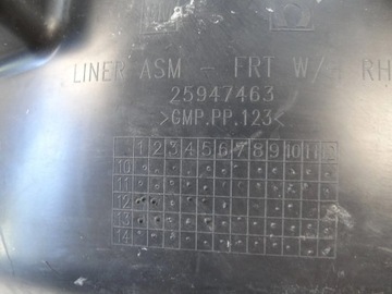 OPEL ANTARA PODBĚH PŘEDNÍ PRAVÉ 25947463