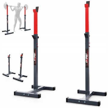 STOJAKN DWUCZĘŚCIOWY POD SZTANGĘ K-SPORT 280 KG WOLNE CIĘŻARY FORMA