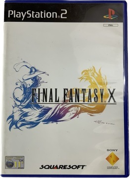 FINAL FANTASY X płyty ideał komplet 2 DVD Z PL PS2