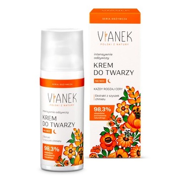 VIANEK Intensywnie odżywczy krem do twarzy na noc