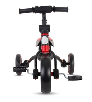 Трехколесный велосипед 2в1 Molto Rapido, красный