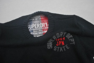 z Modny Sweter Bluza SuperDry M Wełna US