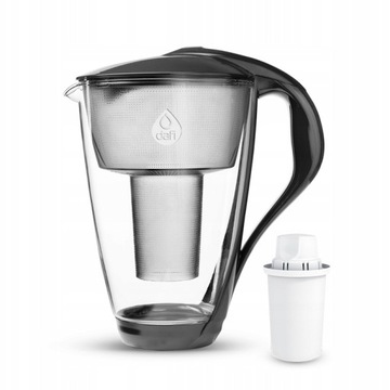 SZKLANY DZBANEK FILTRUJĄCY DAFI CRYSTAL 6 FILTR MG