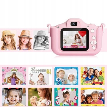 APARAT CYFROWY DLA DZIECI Dziecka Fotograficzny KOTEK + KARTA 16GB