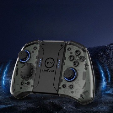 Bezprzewodowy kontroler pad do Nintendo Switch Joypad Linyuvo KS33-2 BT RGB