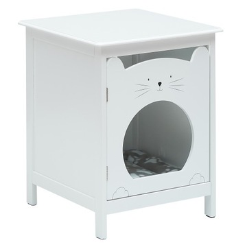 Кошачий домик, кошачий шкаф для туалетов кошек и маленьких кошек 47,5×50,8×60,5см