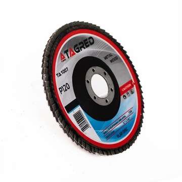 АБРАЗИВНЫЙ ДИСК ПЛАСТИНЧАТЫЙ КОЛЕСО 125MM P120