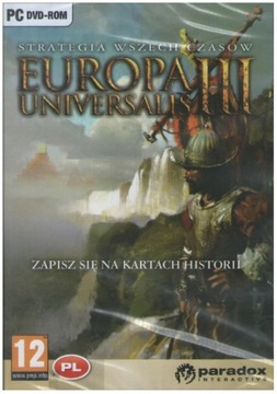 EUROPA UNIVERSALIS III PL - nowa, folia!