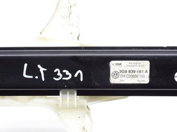 MECHANIZMUS ZVEDÁK OKNO LEVÝ ZADNÍ VW PASSAT B8 3G KOMBI 3G9839461A