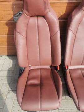 MAZDA MX-5 MX5 ND КОЖАНЫЕ КОРИЧНЕВЫЕ ЕВРОПЕЙСКИЕ СИДЕНИЯ ISOFIX BOSE, С ПОДОГРЕВОМ