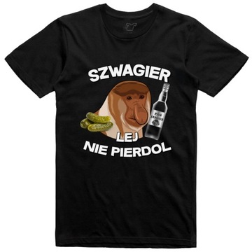 Koszulka Nosacz Janusz Szwagier Lej Prezent XXL