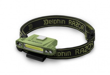 lampka wędkarska DELPHIN Czołówka RAZOR USB UC