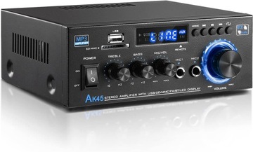 ЦИФРОВОЙ УСИЛИТЕЛЬ HIFI BLUETOOTH 5.0 AK45 МИНИ-АУДИОПЛЕЕР + ПУЛЬТ ДУ