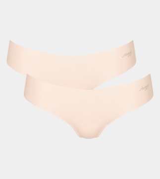 Женские трусики-стринги Sloggi ZERO Modal 2.0 Hipstring бежевые M, 2 шт.
