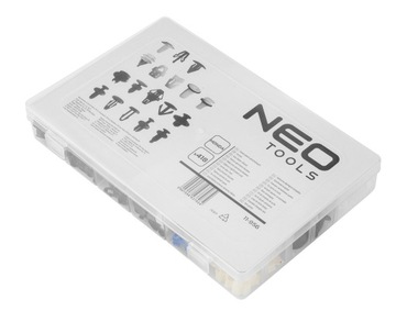 Zestaw spinek samochodowych Honda, 418 sztuk, Neo Tools 11-956