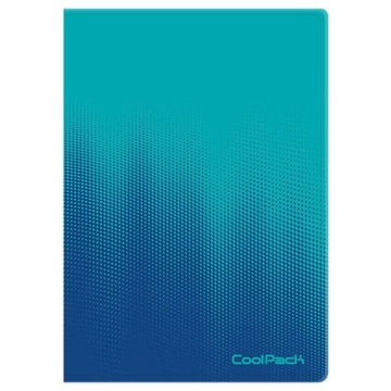 Teczka Clear Book 20 koszulek Gradient ocean 03487 CoolPack SZ-83518