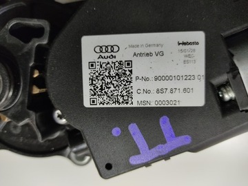 VZPĚRA/TLAKOVAČ MECHANIZMUS STŘECHA AUDI TT 8S 8S7871601 15-
