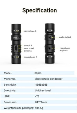 RGBVoice RGV08 Pro — конденсаторный микрофон