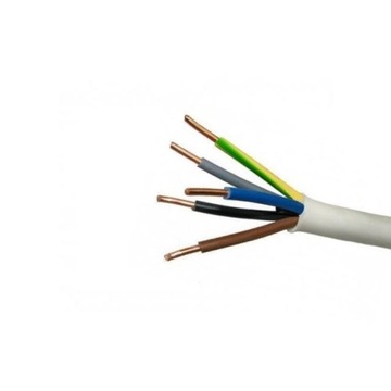 Przewód instalacyjny YDY 5x2,5 1m
